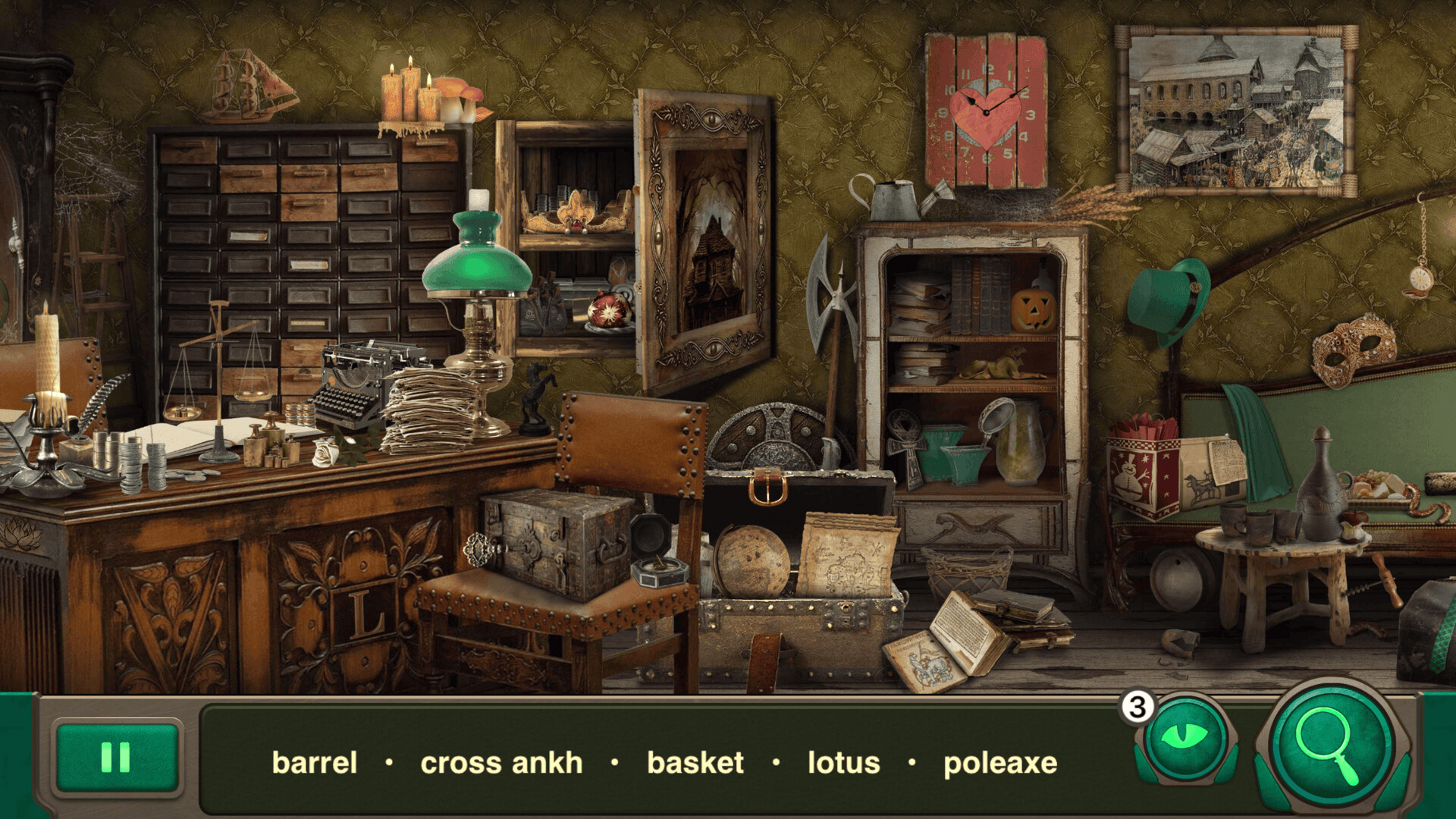 Runes: Hidden Objects Puzzle Game