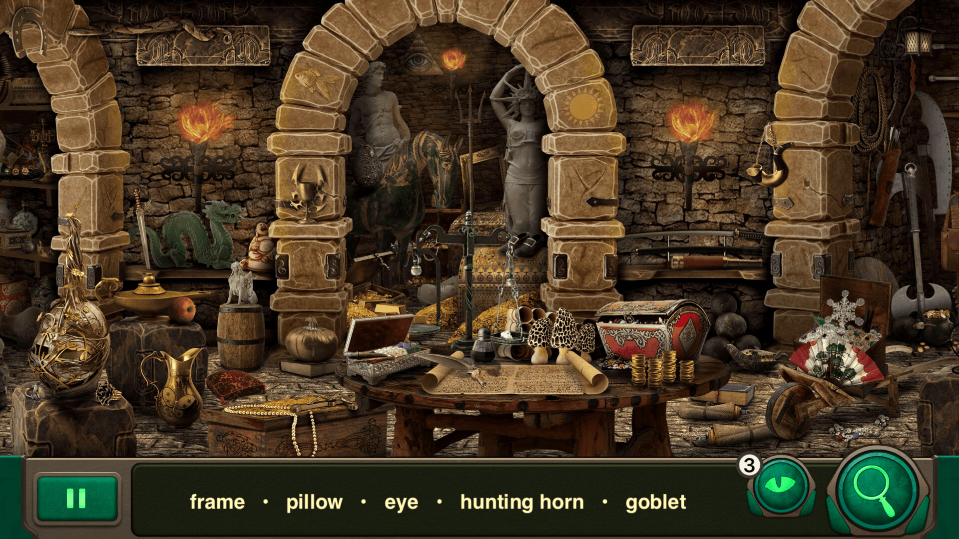 Runes: Hidden Objects Puzzle Game