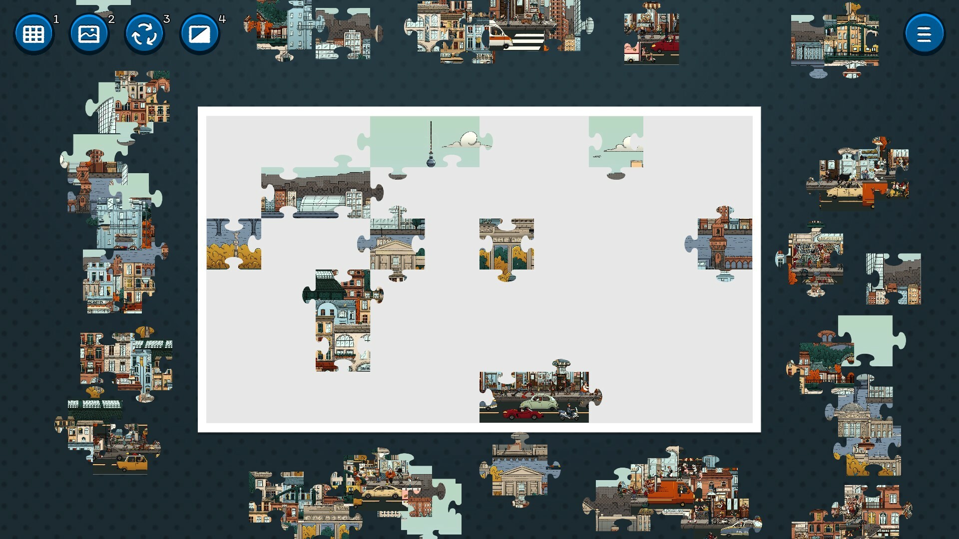 Hidden Cats in Jigsaw Puzzle: Berlin