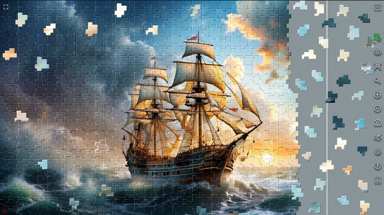 Master of Pieces Jigsaw Puzzle: Canvas of Time