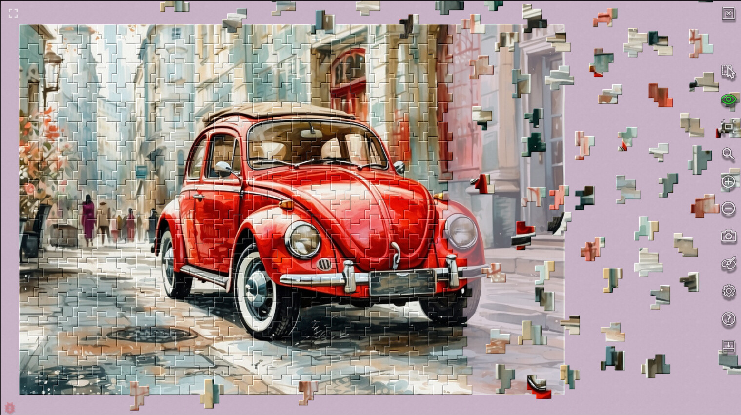 Master of Pieces Jigsaw Puzzle: Canvas of Time