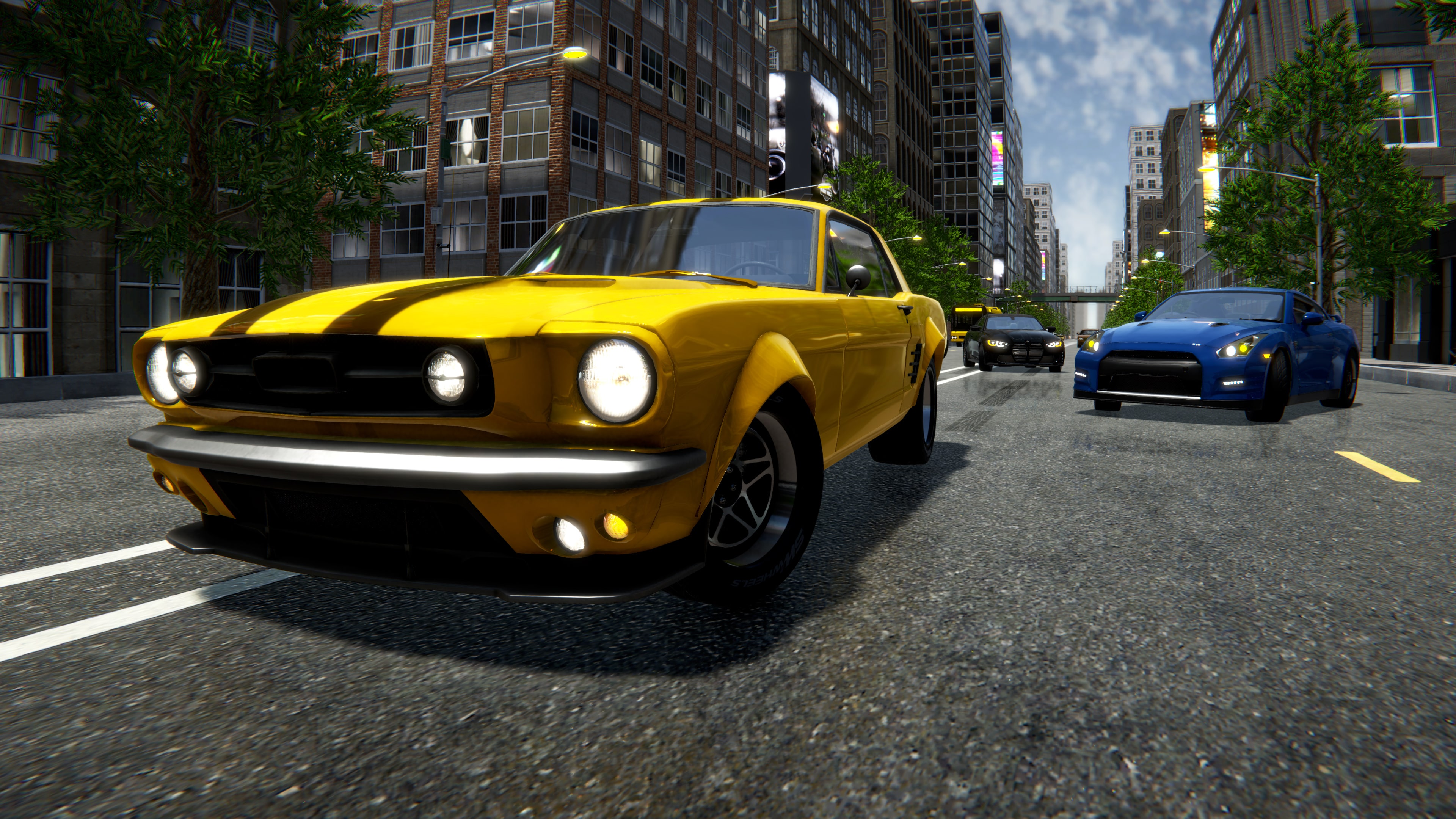 Grand Rush: Highway Car Traffic Racing Simulator