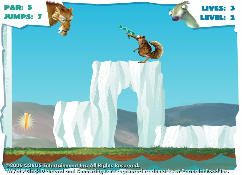 Scrat’s Cheestrings Meltdown