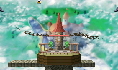 Super Smash Bros. for Nintendo 3DS: Peach’s Castle