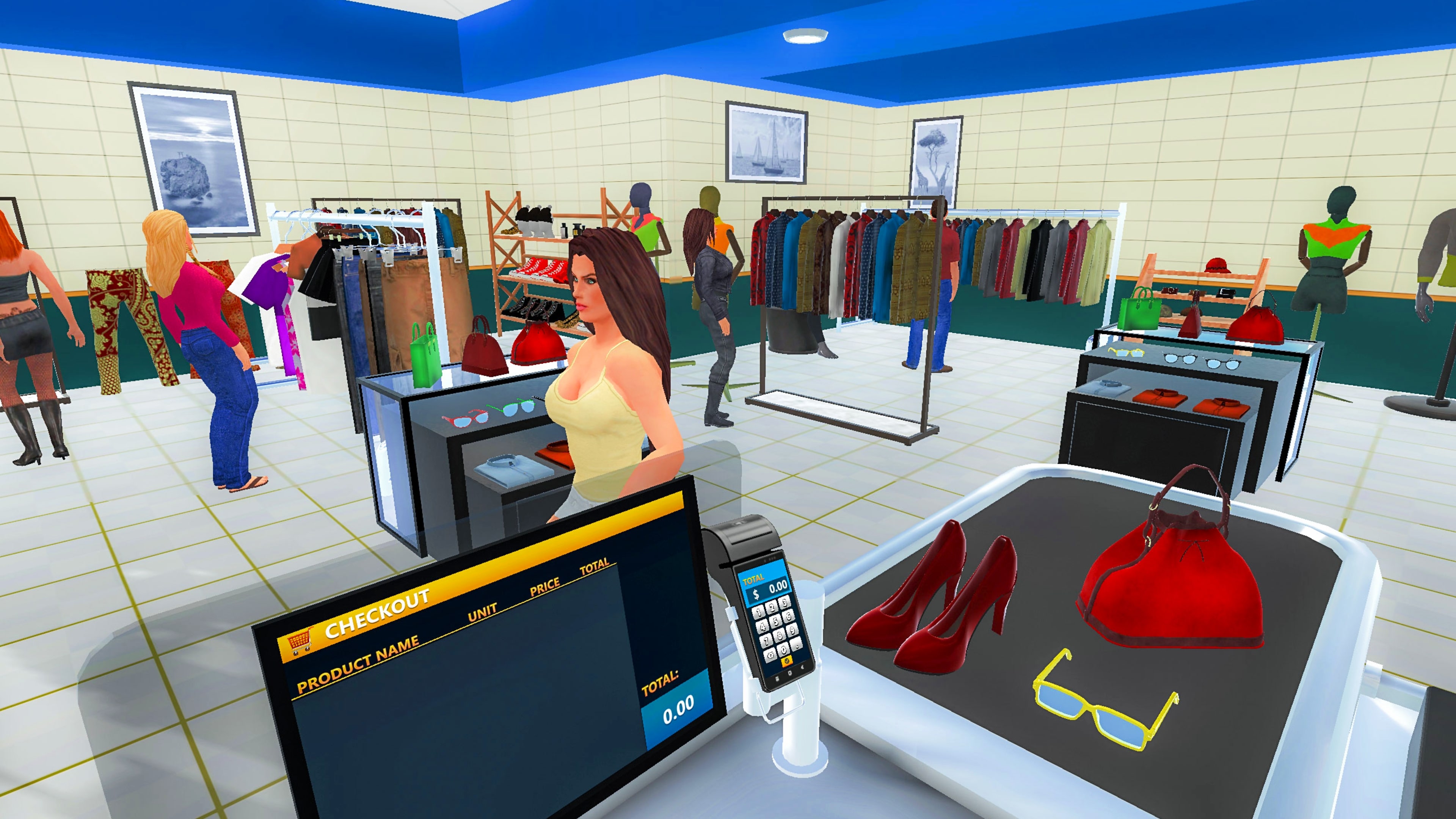 Fashion Store Simulator