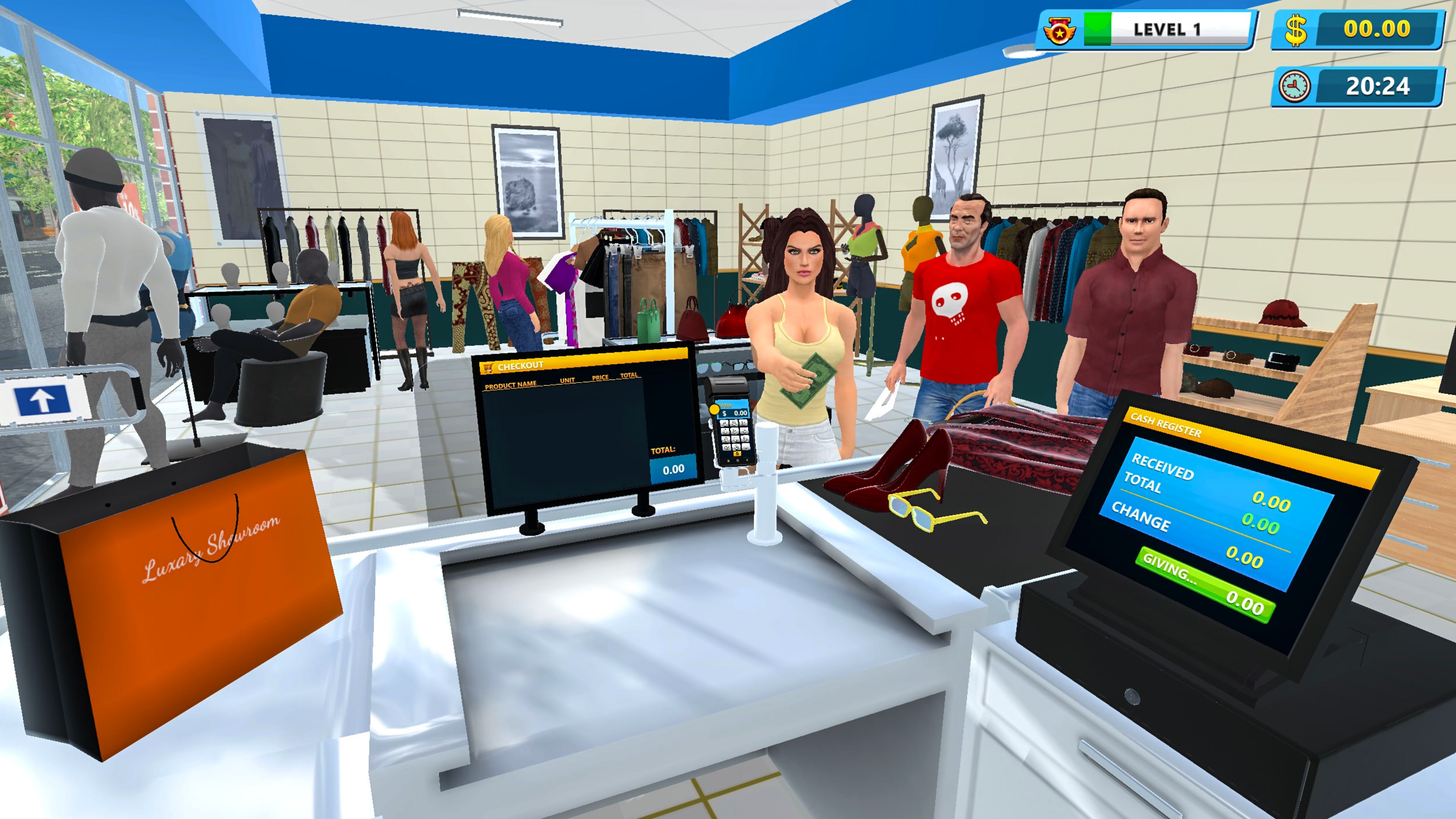Fashion Store Simulator