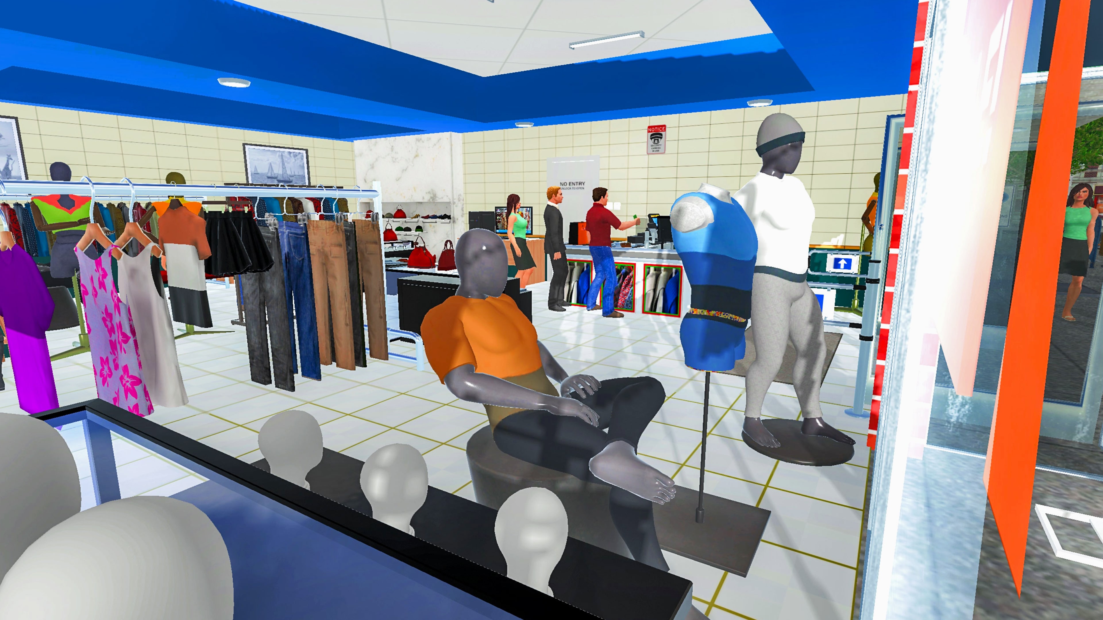 Fashion Store Simulator