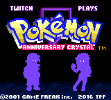 Pokémon Anniversary Crystal