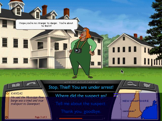 Where in the U.S.A. Is Carmen Sandiego?