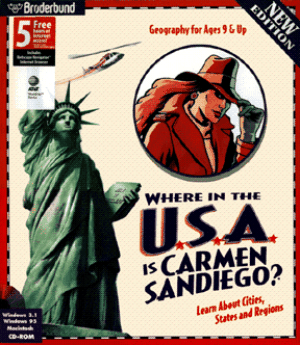 Where in the U.S.A. Is Carmen Sandiego?