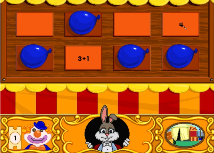 Reader Rabbit Math Adventures Ages 4-6