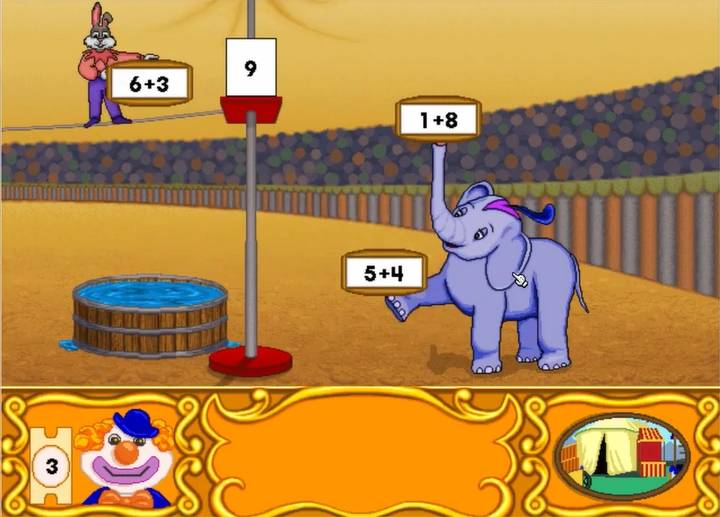 Reader Rabbit Math Adventures Ages 4-6