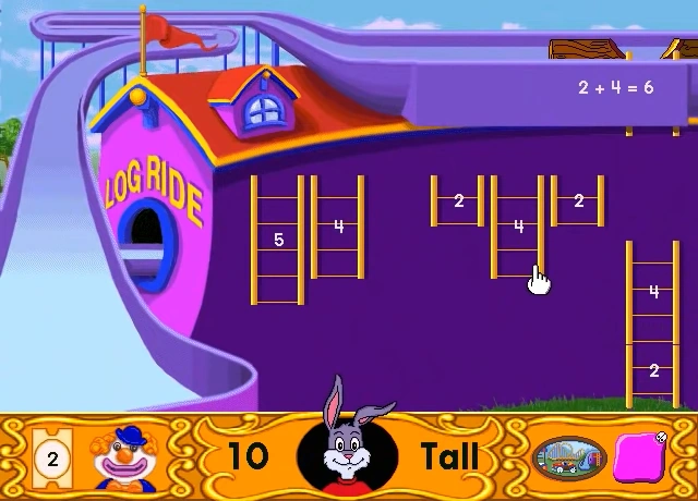Reader Rabbit Math Adventures Ages 4-6