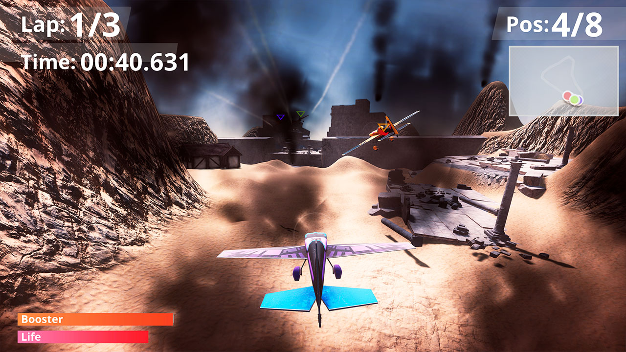 Sky Airplane Racer: Flight &amp; Fight Simulator