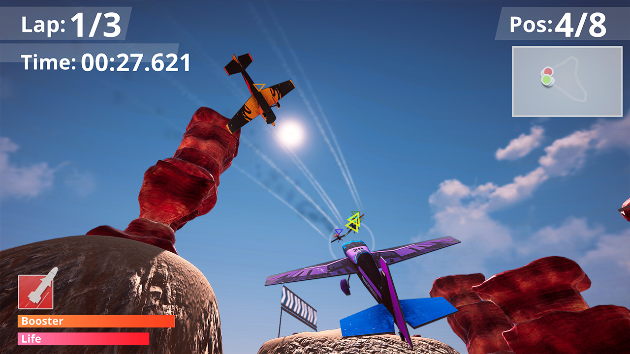 Sky Airplane Racer: Flight &amp; Fight Simulator