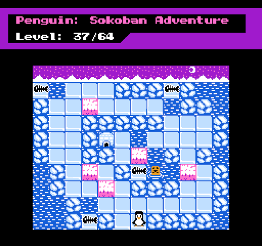 Penguin: Sokoban Adventure