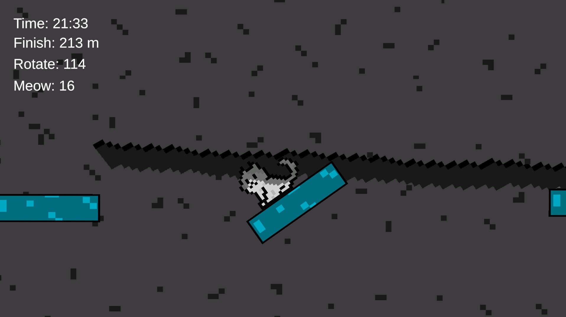 Climbing with Silly Cat