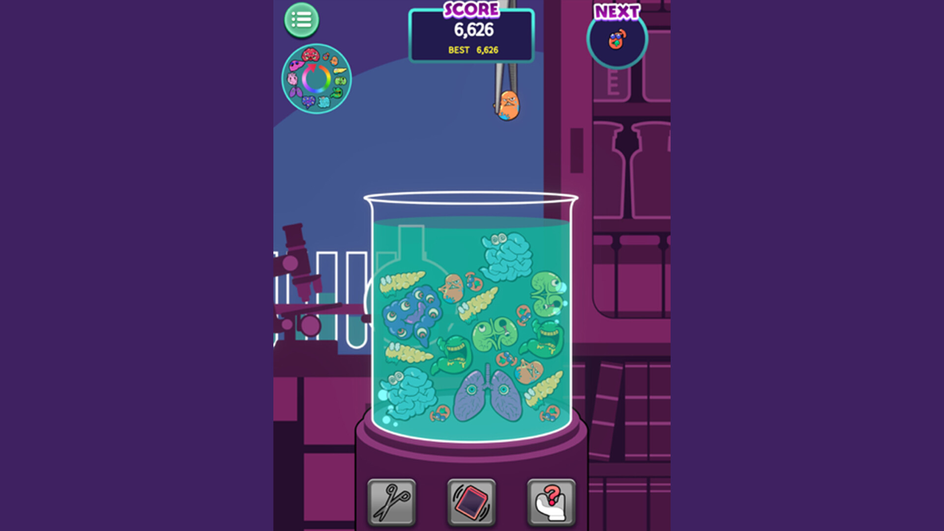 Organ Game: Merge Puzzle