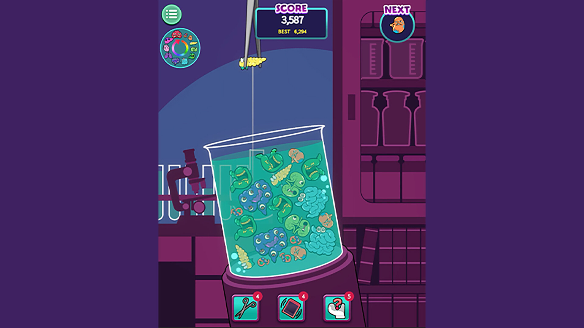 Organ Game: Merge Puzzle