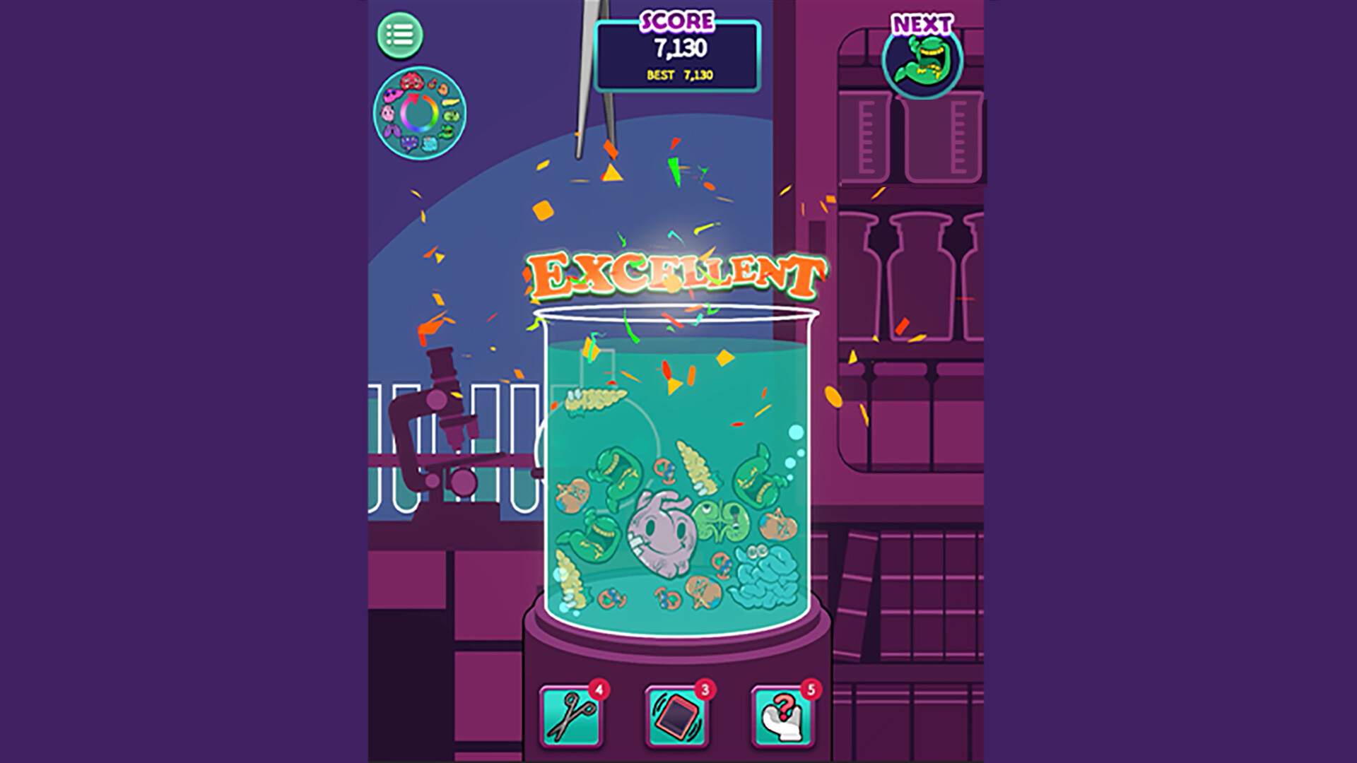 Organ Game: Merge Puzzle