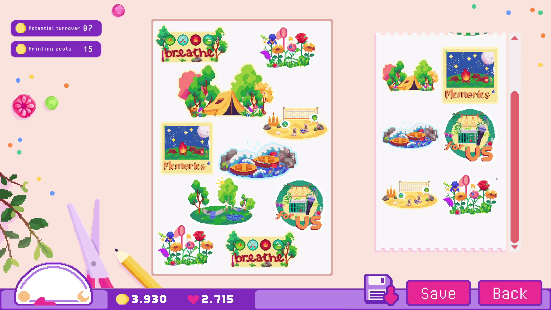 Sticky Business: Camp Zinnias