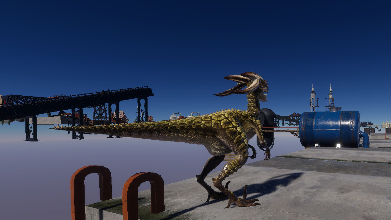 Dinosaur Running