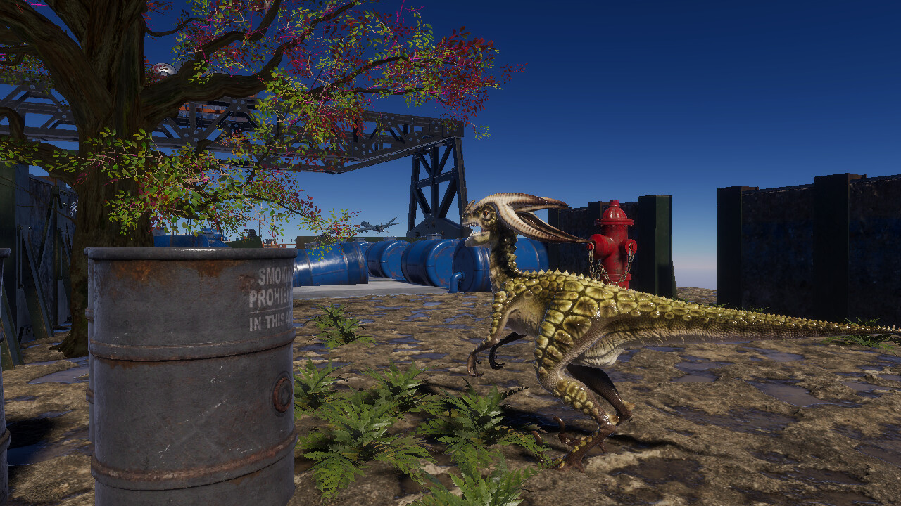 Dinosaur Running