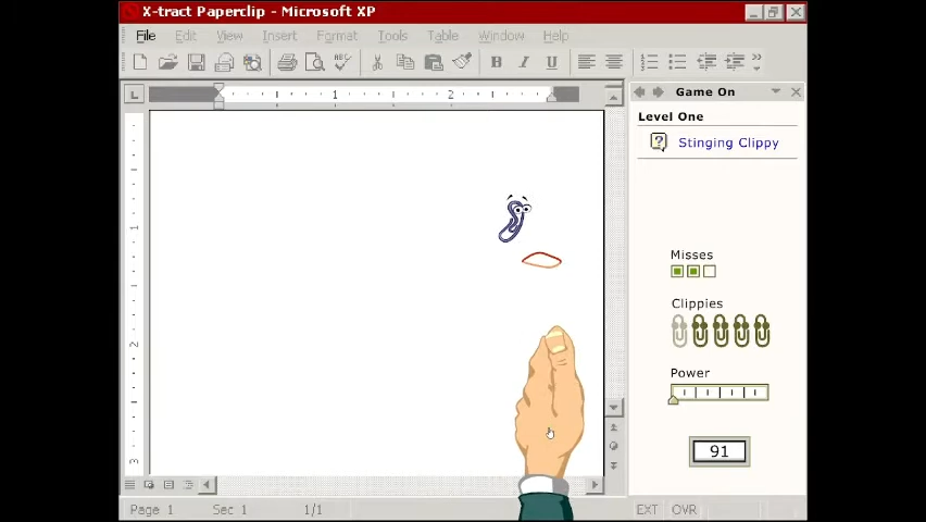 Microsoft Office XP: X-Tract Paperclip