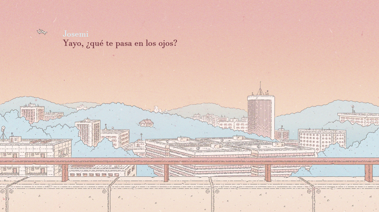 Las gafas nuevas del yayo Carmelo