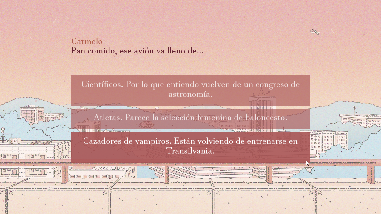 Las gafas nuevas del yayo Carmelo