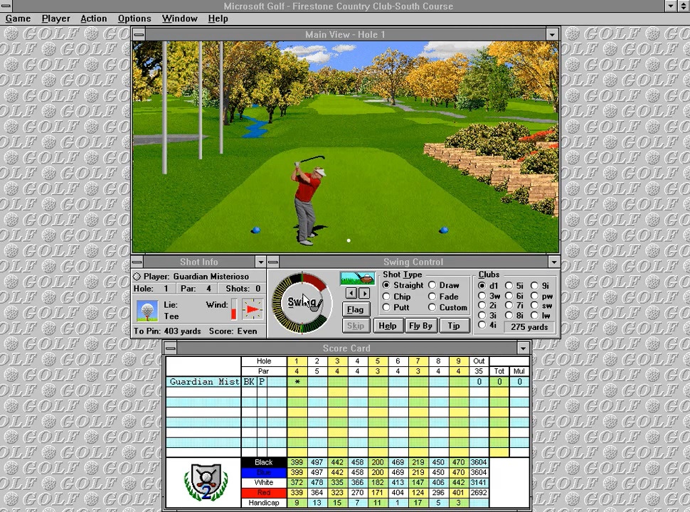 Microsoft Golf 2.0