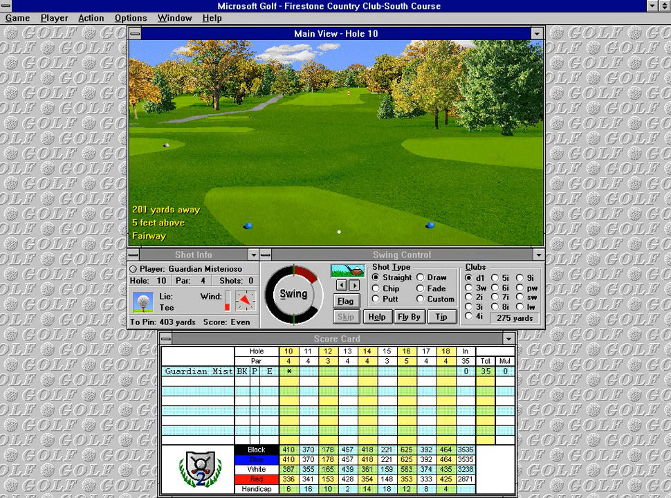 Microsoft Golf 2.0