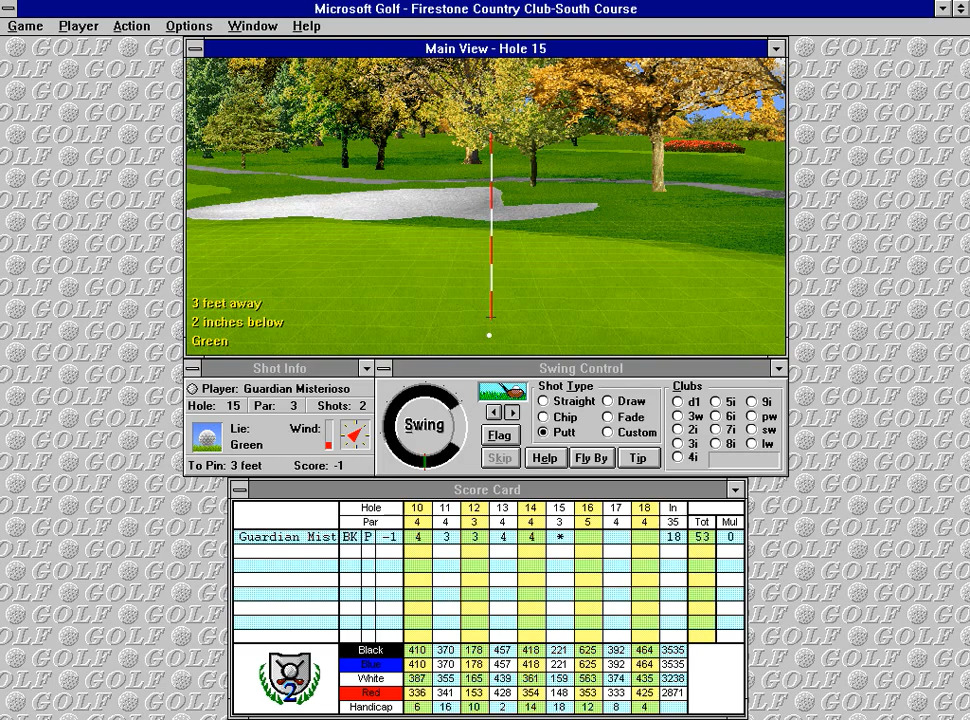Microsoft Golf 2.0