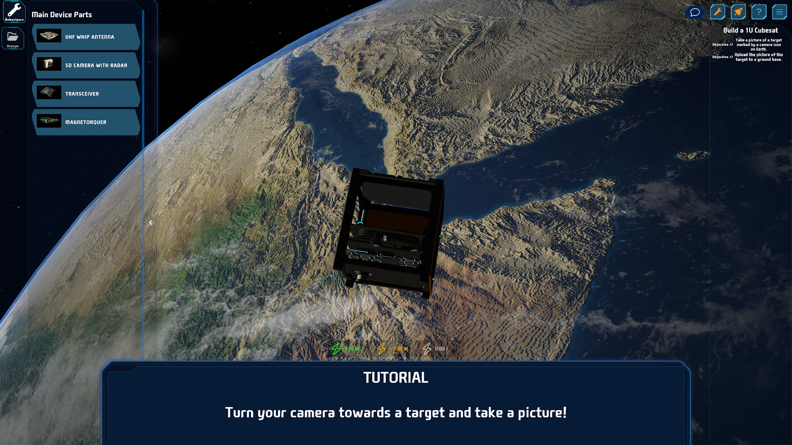 OnOrbit: Virtual Space Lab