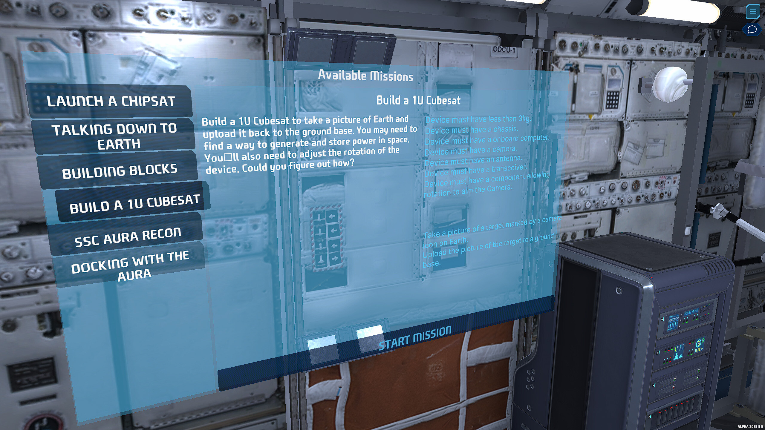 OnOrbit: Virtual Space Lab