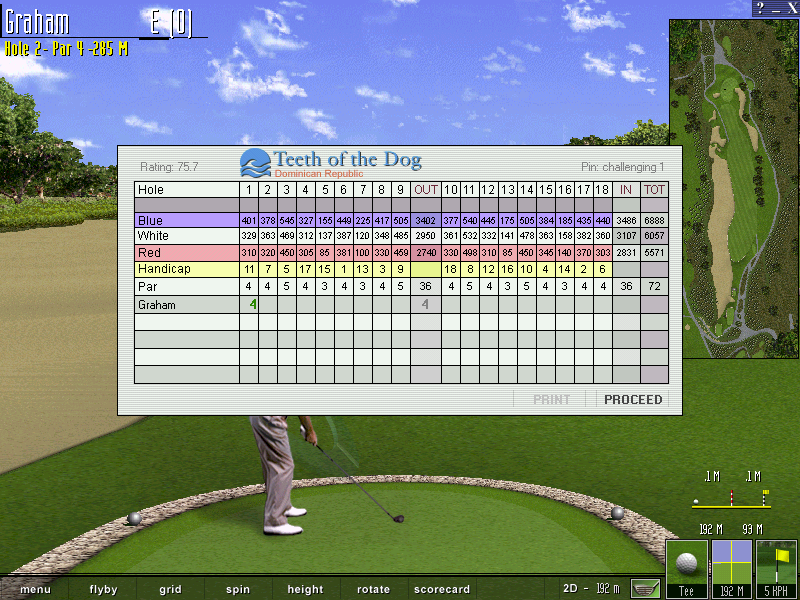 Microsoft Golf 1998 Edition