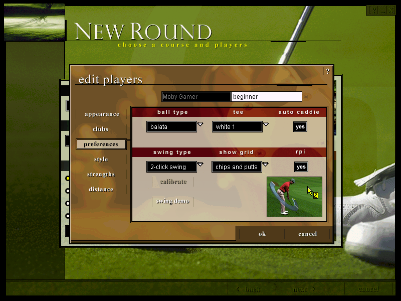 Microsoft Golf 1998 Edition