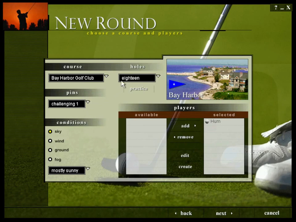 Microsoft Golf 1999 Edition