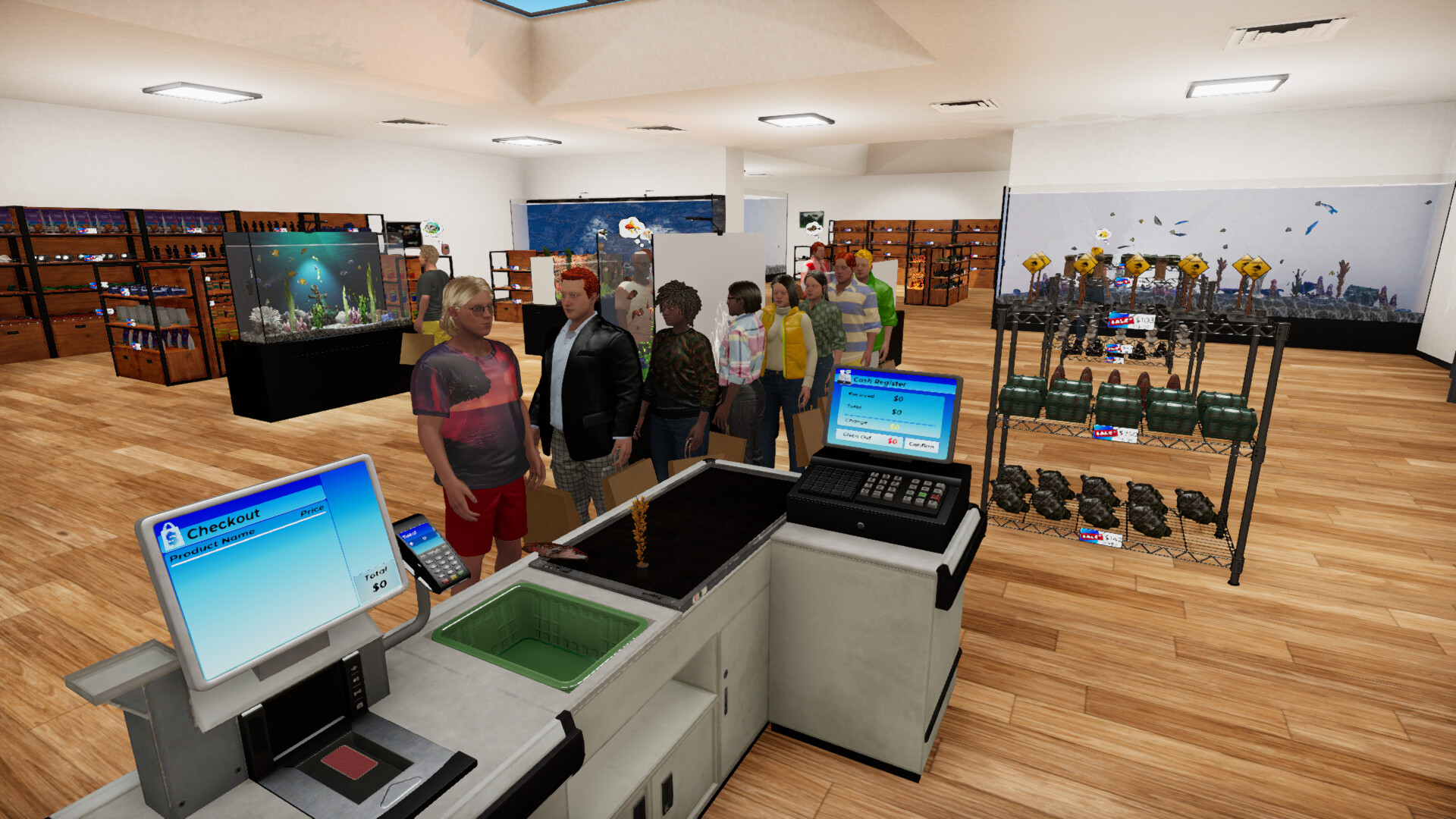 Aquatic Supermarket Simulator