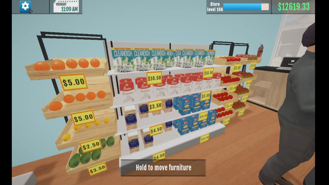 Supermarket Manager Simulator