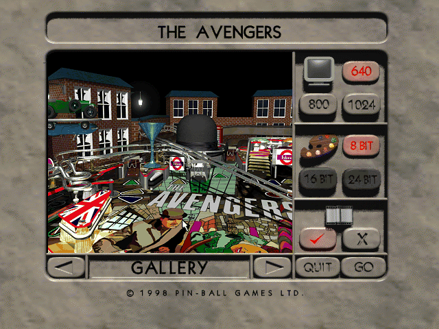 The Avengers Pinball