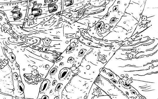 100 Hidden Cats: Pirates