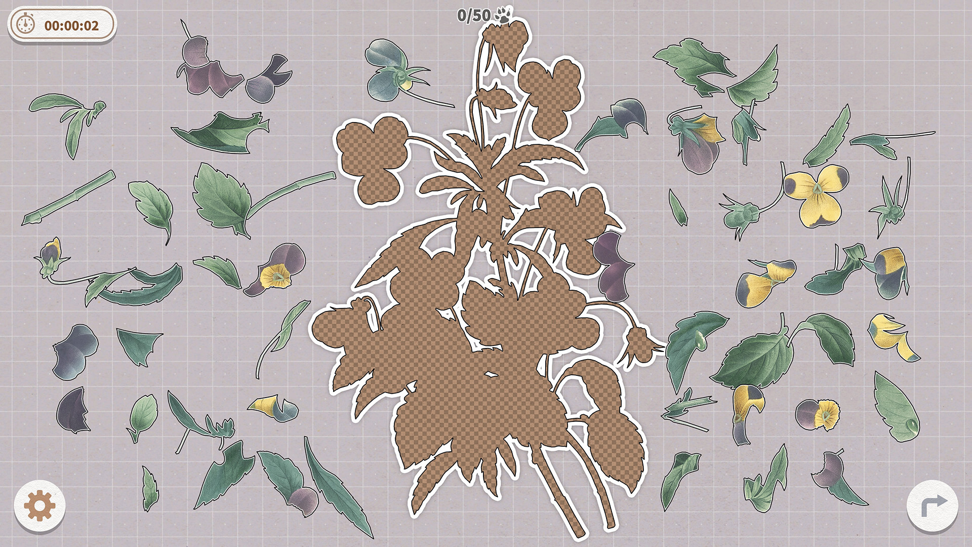 Plants Huddled Together