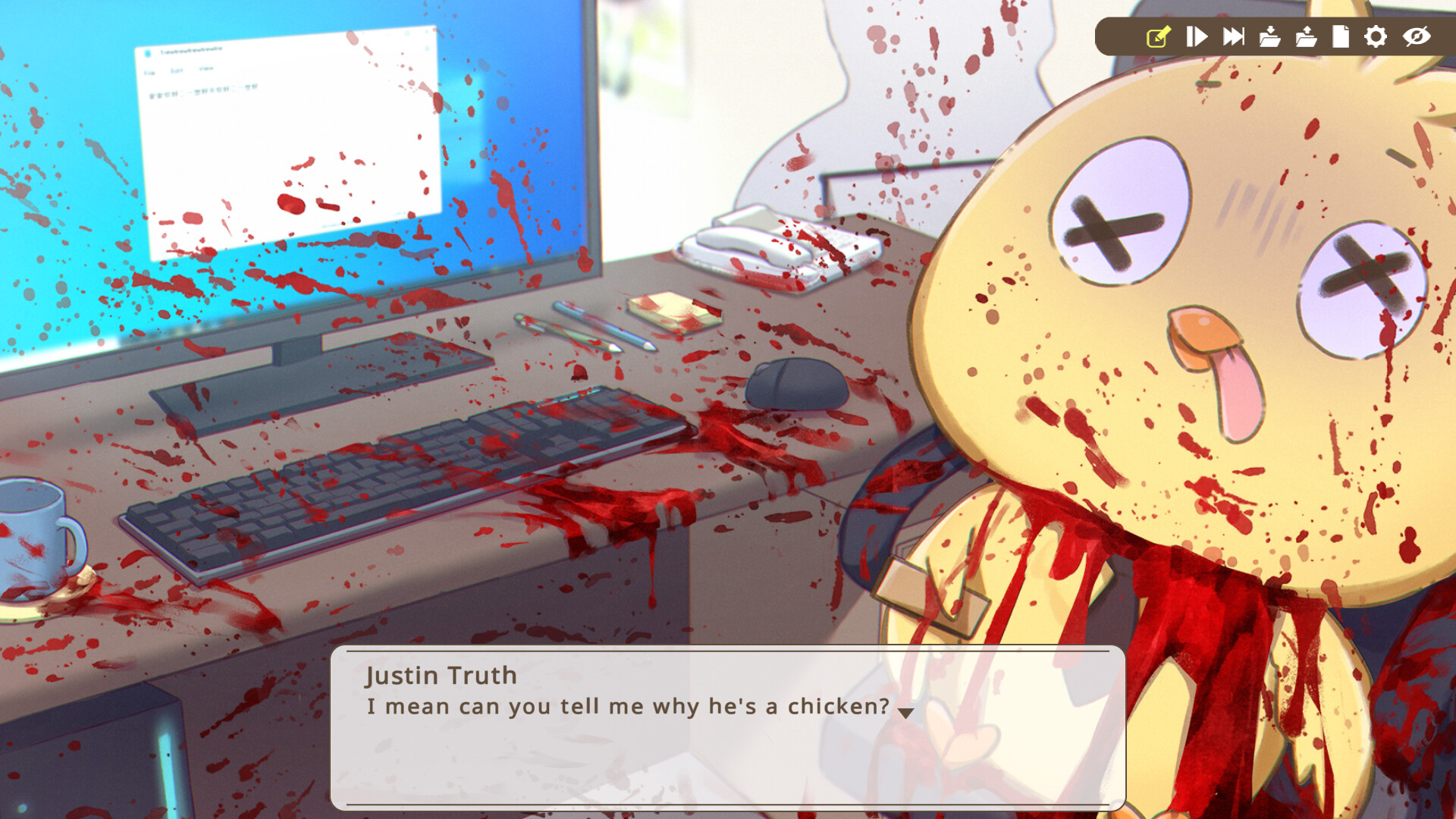 The Real Face of a VTuber