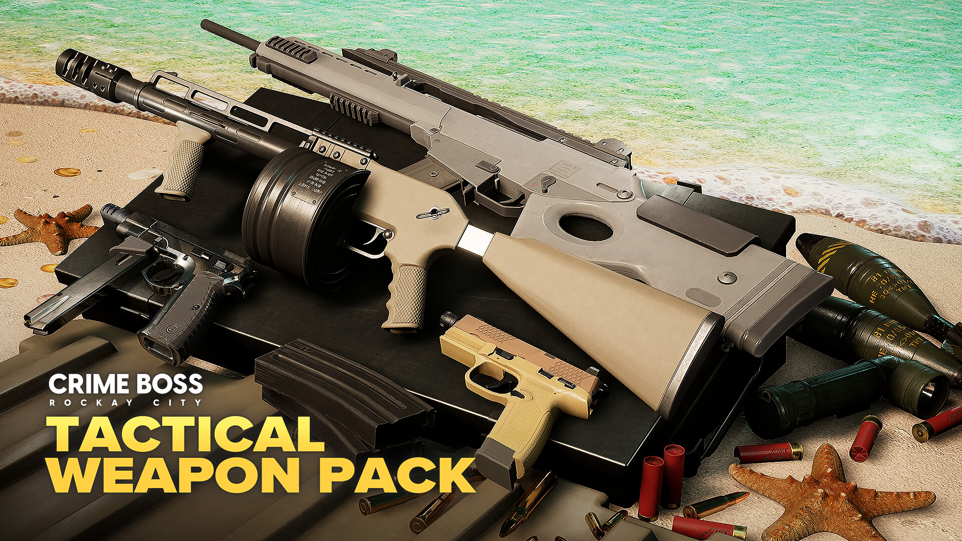 Crime Boss: Rockay City – Tactical Weapon Pack