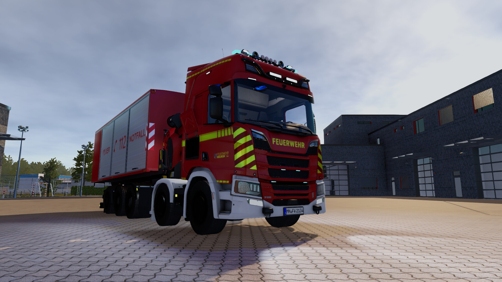 Emergency Call 112: The Fire Fighting Simulation 2 – The Swap Body Vehicle