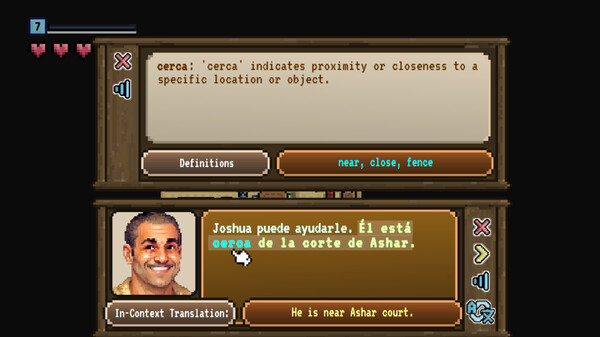 Newcomer: A Language Learning RPG