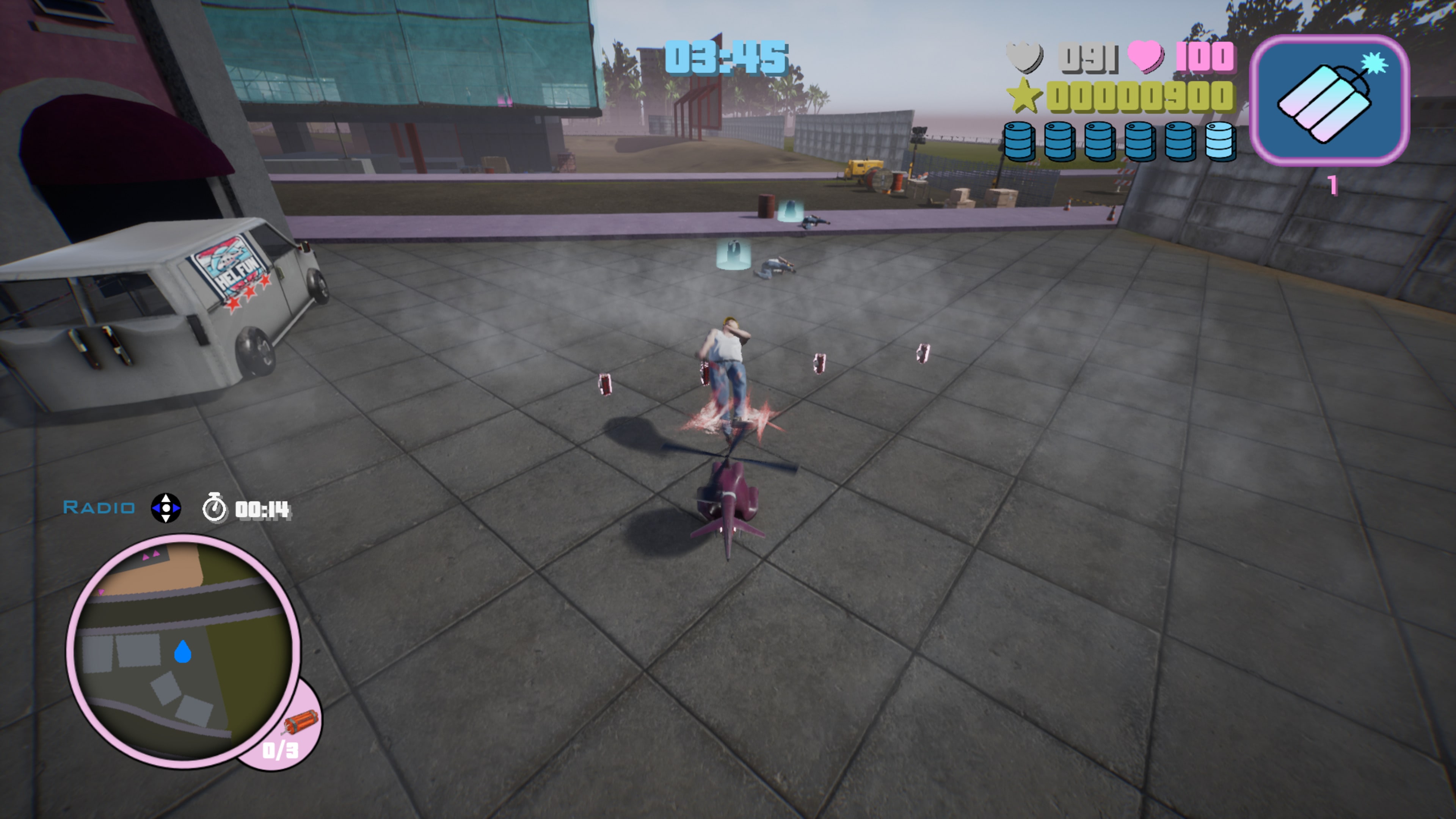 HeliCity Demolition Man