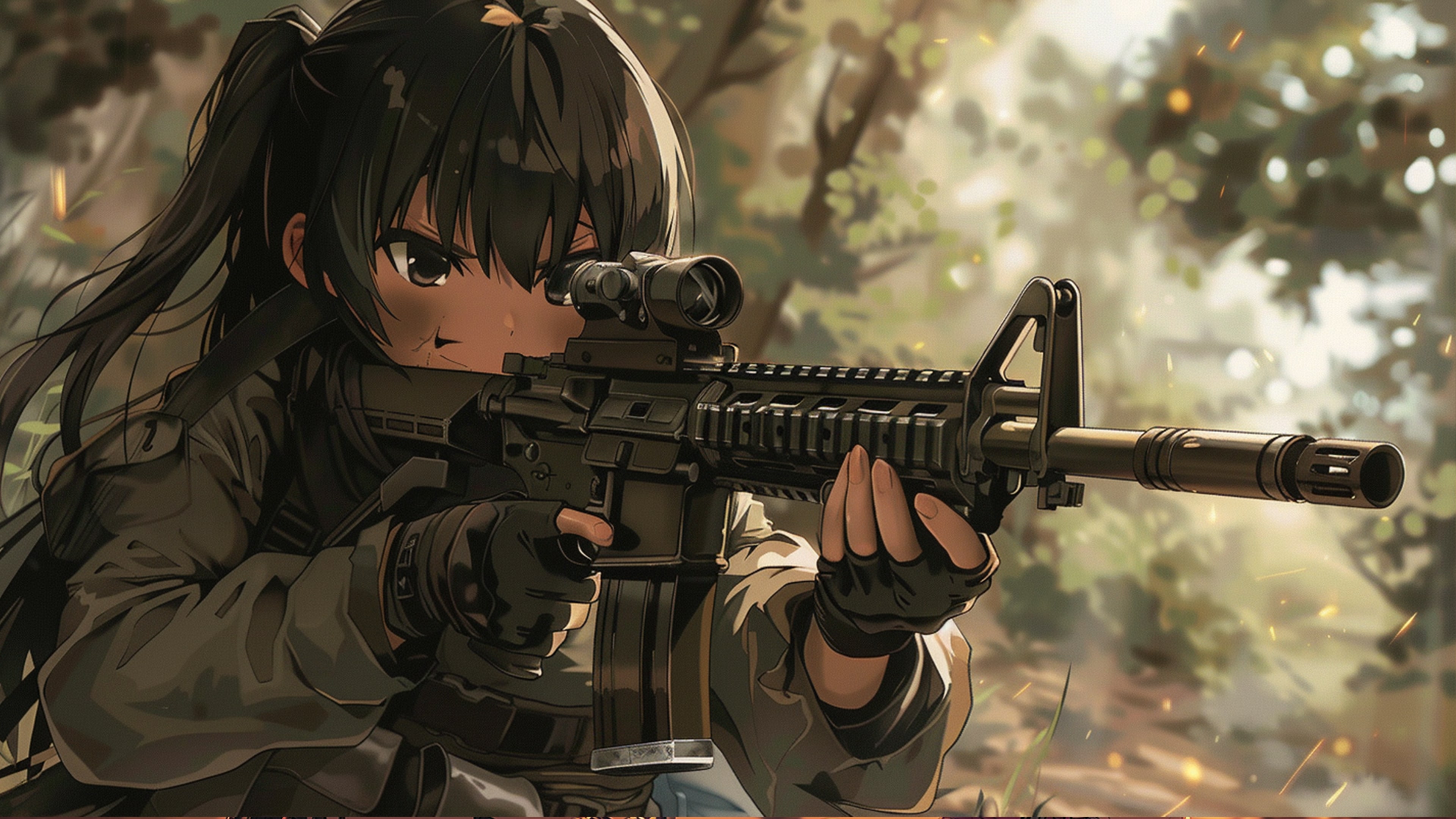 Anime Girls: Wasteland Shootout
