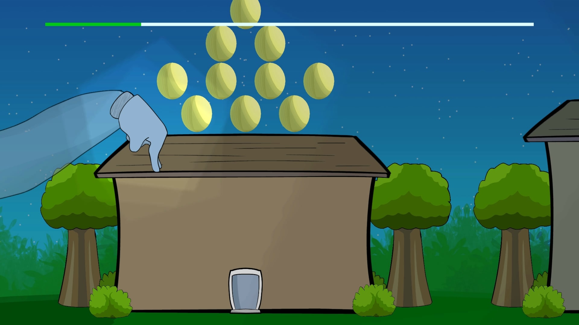 Finger on the Roof! Go! Rooftop Runner!